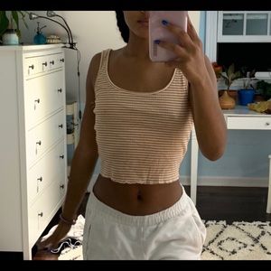 Pacsun Striped Crop top